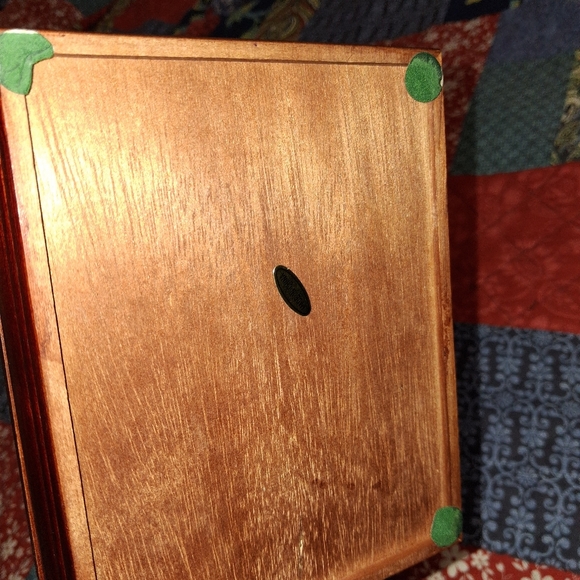 Floral Tapestry in Wooden Jewelry Box - Picture 5 of 7